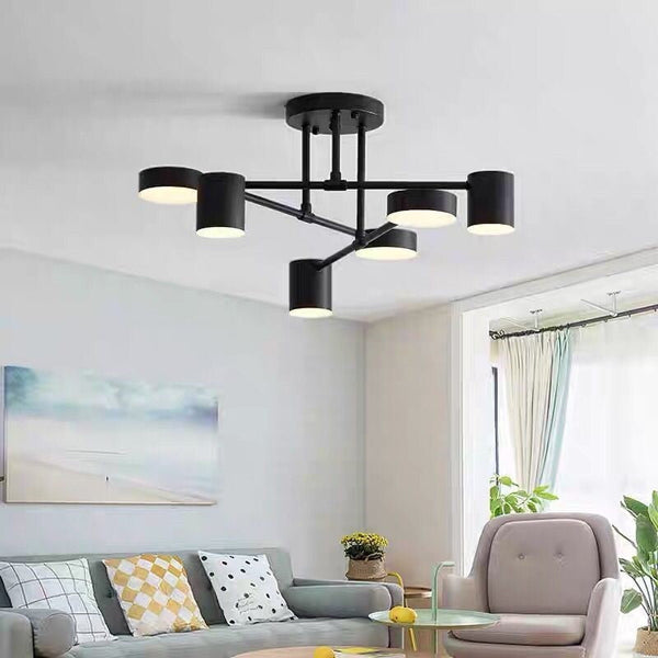 Bedroom Ceiling Lamp Living Room Simple Creative Iron LightingProduct information:
 
 Voltage: 110~220V
 
 Light source type: LED lamp
 
 Lamp Material: iron materials
 
 Shade material: Aluminum


Packing list: 

1*Ceiling Lam0nullLofineBedroom Ceiling Lamp