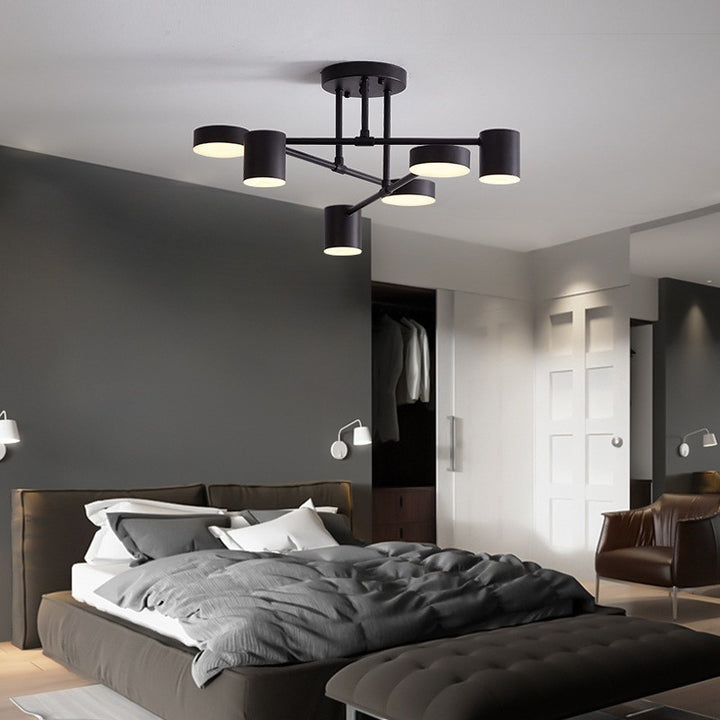 Bedroom Ceiling Lamp Living Room Simple Creative Iron LightingProduct information:
 
 Voltage: 110~220V
 
 Light source type: LED lamp
 
 Lamp Material: iron materials
 
 Shade material: Aluminum


Packing list: 

1*Ceiling Lam0nullLofineBedroom Ceiling Lamp